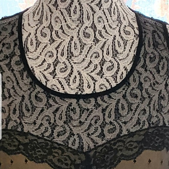 VINTAGE KIMCHI BLACK AND GOLD SIZE 10 DRESS - Picture 3 of 6